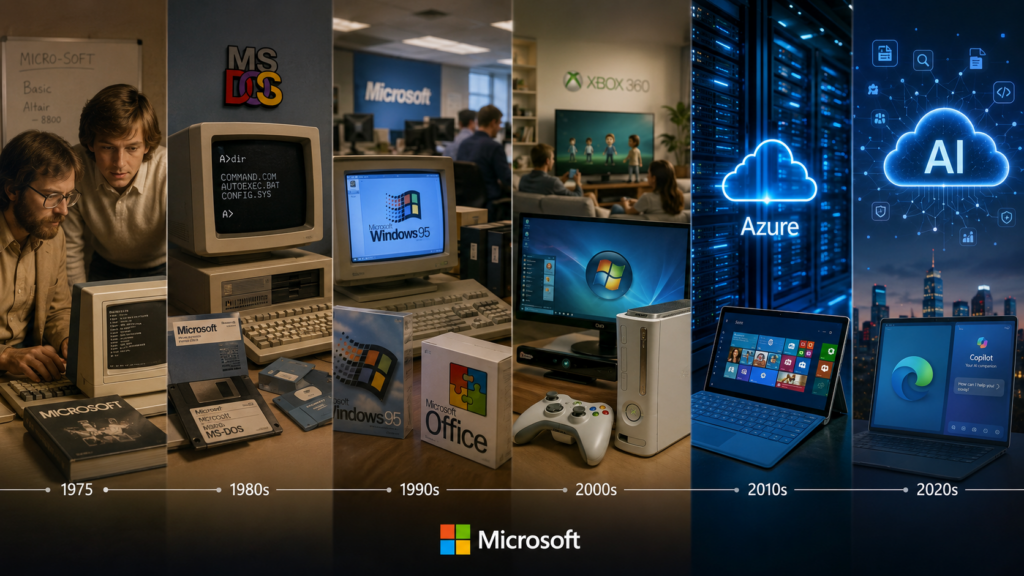 Historia de Microsoft