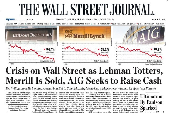 La Crisis Financiera de 2008: Cuando el Mundo Se Tambaleó