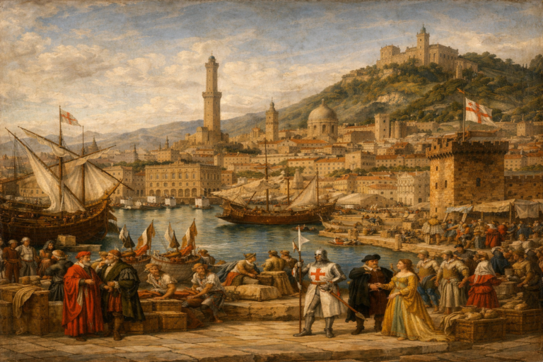 La República de Génova: el poder financiero del Mediterráneo