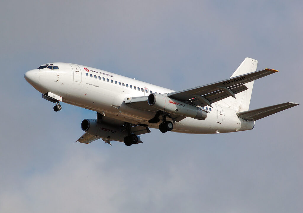Boeing 737 en vuelo