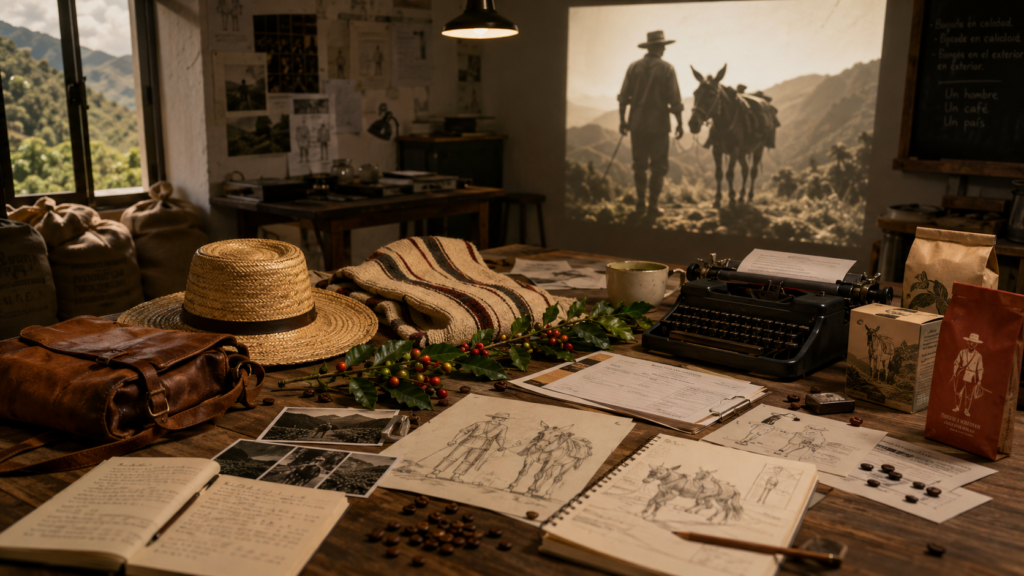 La creacion del personaje Juan Valdez