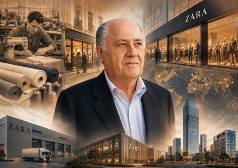 Amancio Ortega: el español que creó Zara y cambió la moda global