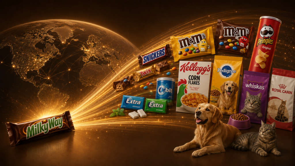 Mars de un chocolate a un emporio de marcas