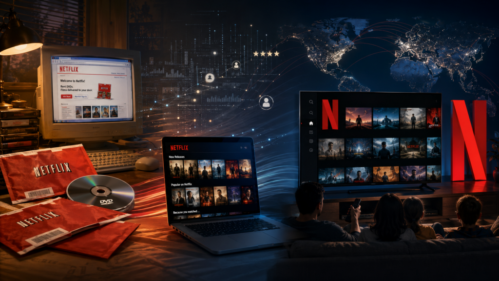 Historia de Netflix
