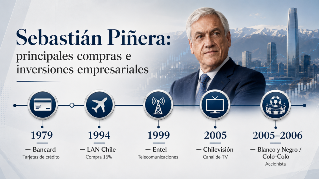 Inversiones de Sebastian Piñera
