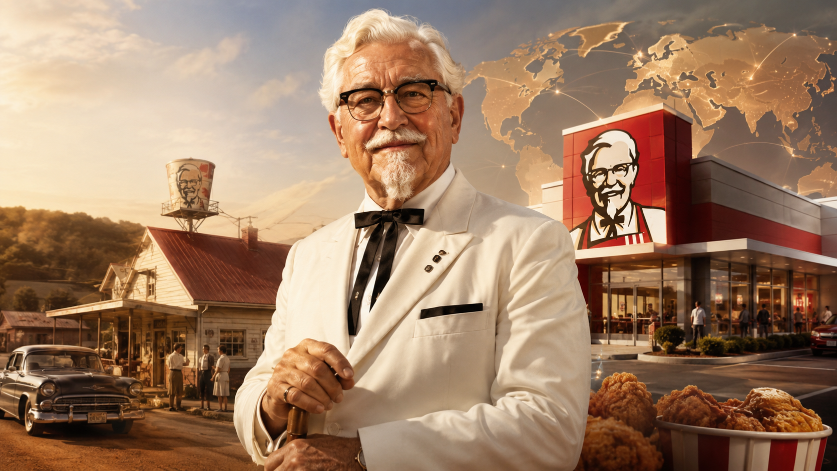 Historia del Coronel Sanders y KFC
