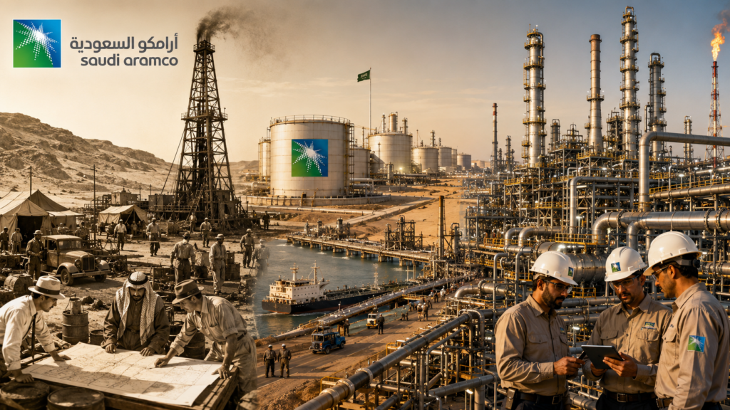 Historia de Saudi Aramco