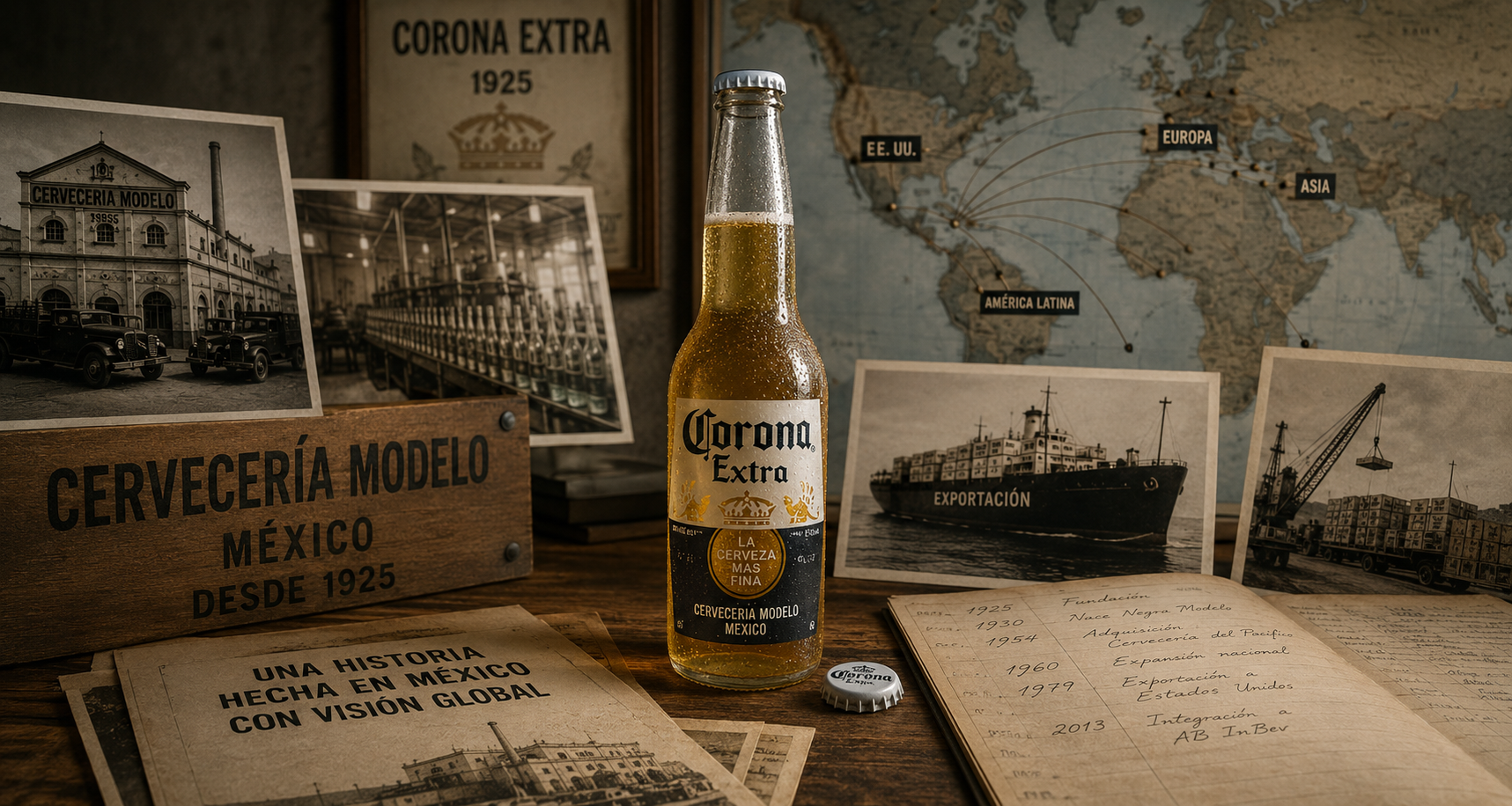 Corona y la historia de Grupo Modelo