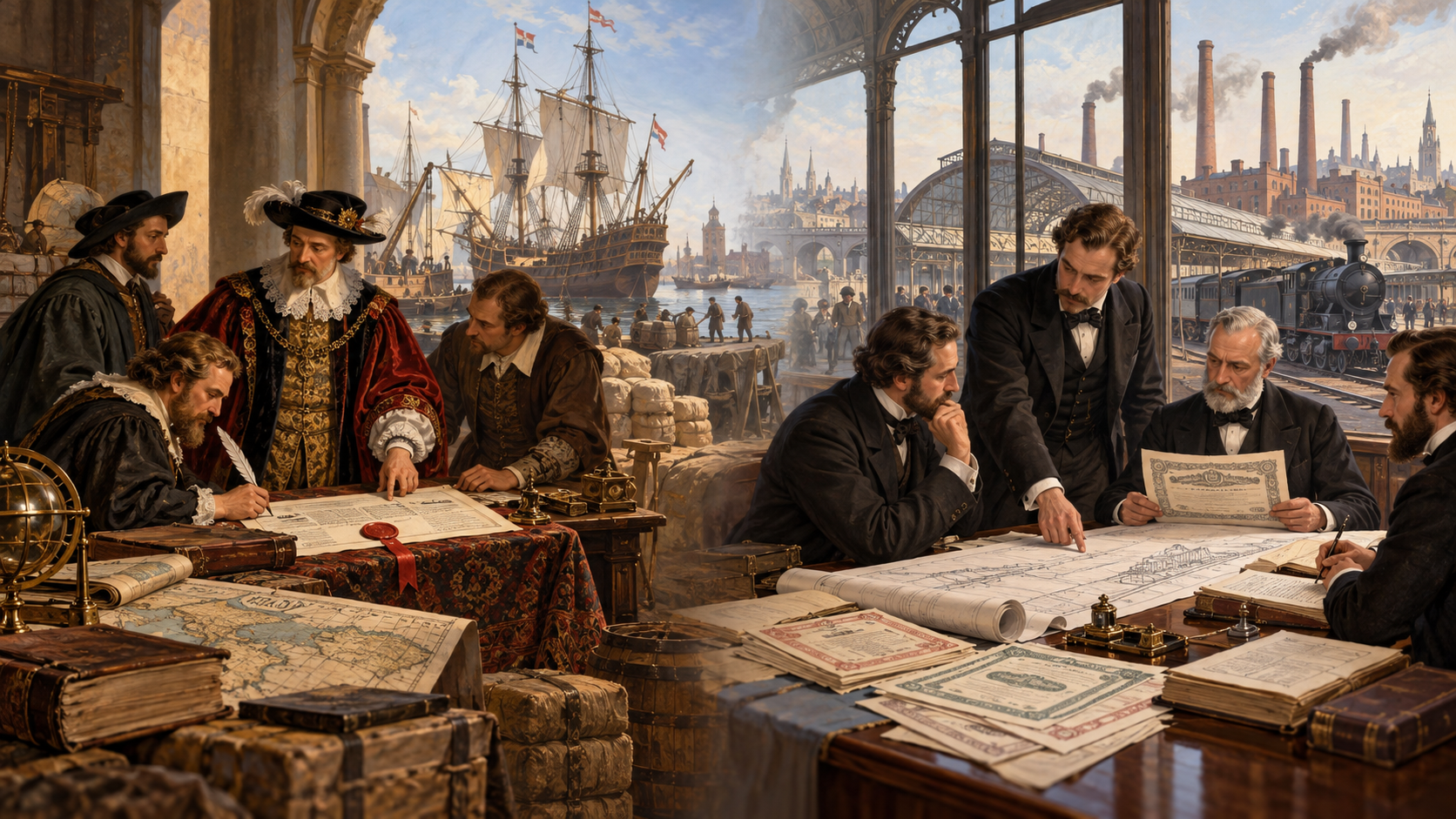 Origen de la empresa moderna